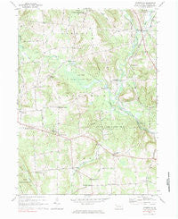 Centerville Pennsylvania Historical topographic map, 1:24000 scale, 7.5 X 7.5 Minute, Year 1967