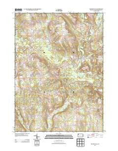 Centerville Pennsylvania Historical topographic map, 1:24000 scale, 7.5 X 7.5 Minute, Year 2013