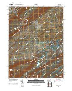 Centre Hall Pennsylvania Historical topographic map, 1:24000 scale, 7.5 X 7.5 Minute, Year 2010