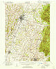 Chambersburg Pennsylvania Historical topographic map, 1:62500 scale, 15 X 15 Minute, Year 1943