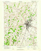 Chambersburg Pennsylvania Historical topographic map, 1:24000 scale, 7.5 X 7.5 Minute, Year 1944