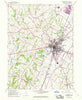Chambersburg Pennsylvania Historical topographic map, 1:24000 scale, 7.5 X 7.5 Minute, Year 1944