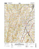 Chambersburg Pennsylvania Current topographic map, 1:24000 scale, 7.5 X 7.5 Minute, Year 2016