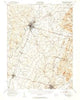 Chambersburg Pennsylvania Historical topographic map, 1:62500 scale, 15 X 15 Minute, Year 1943
