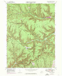 Cherry Springs Pennsylvania Historical topographic map, 1:24000 scale, 7.5 X 7.5 Minute, Year 1947