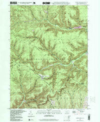 Cherry Springs Pennsylvania Historical topographic map, 1:24000 scale, 7.5 X 7.5 Minute, Year 1994