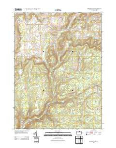 Cherry Flats Pennsylvania Historical topographic map, 1:24000 scale, 7.5 X 7.5 Minute, Year 2013