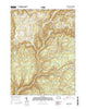 Cherry Flats Pennsylvania Current topographic map, 1:24000 scale, 7.5 X 7.5 Minute, Year 2016