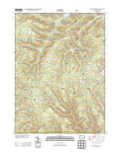 Cherry Grove Pennsylvania Historical topographic map, 1:24000 scale, 7.5 X 7.5 Minute, Year 2013