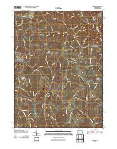 Chicora Pennsylvania Historical topographic map, 1:24000 scale, 7.5 X 7.5 Minute, Year 2010