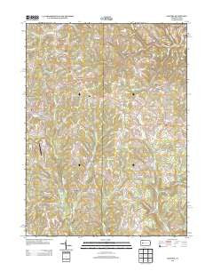 Chicora Pennsylvania Historical topographic map, 1:24000 scale, 7.5 X 7.5 Minute, Year 2013