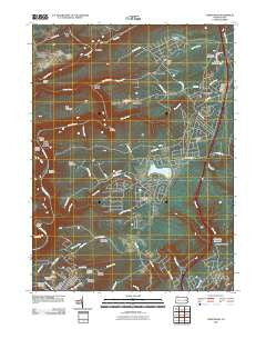 Christmans Pennsylvania Historical topographic map, 1:24000 scale, 7.5 X 7.5 Minute, Year 2010