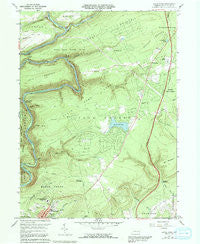 Christmans Pennsylvania Historical topographic map, 1:24000 scale, 7.5 X 7.5 Minute, Year 1960