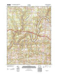 Clarion Pennsylvania Historical topographic map, 1:24000 scale, 7.5 X 7.5 Minute, Year 2013