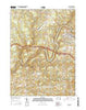 Clarion Pennsylvania Current topographic map, 1:24000 scale, 7.5 X 7.5 Minute, Year 2016