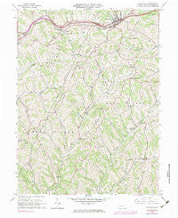 Claysville Pennsylvania Historical topographic map, 1:24000 scale, 7.5 X 7.5 Minute, Year 1964