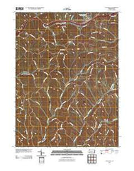 Claysville Pennsylvania Historical topographic map, 1:24000 scale, 7.5 X 7.5 Minute, Year 2010