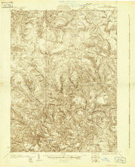 Clearfield Pennsylvania Historical topographic map, 1:48000 scale, 15 X 15 Minute, Year 1929