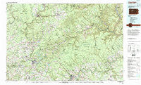 Clearfield Pennsylvania Historical topographic map, 1:100000 scale, 30 X 60 Minute, Year 1983