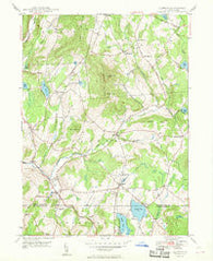Clifford Pennsylvania Historical topographic map, 1:24000 scale, 7.5 X 7.5 Minute, Year 1948
