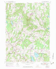 Clifford Pennsylvania Historical topographic map, 1:24000 scale, 7.5 X 7.5 Minute, Year 1946