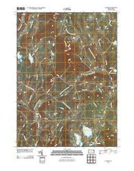 Clifford Pennsylvania Historical topographic map, 1:24000 scale, 7.5 X 7.5 Minute, Year 2010