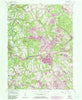 Clinton Pennsylvania Historical topographic map, 1:24000 scale, 7.5 X 7.5 Minute, Year 1954