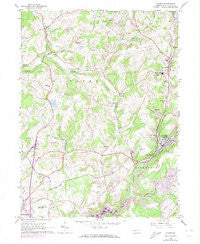 Clymer Pennsylvania Historical topographic map, 1:24000 scale, 7.5 X 7.5 Minute, Year 1963