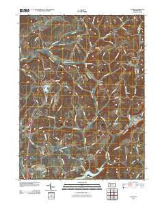 Clymer Pennsylvania Historical topographic map, 1:24000 scale, 7.5 X 7.5 Minute, Year 2010