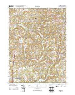 Clymer Pennsylvania Historical topographic map, 1:24000 scale, 7.5 X 7.5 Minute, Year 2013