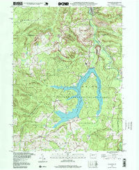Coalport Pennsylvania Historical topographic map, 1:24000 scale, 7.5 X 7.5 Minute, Year 1998