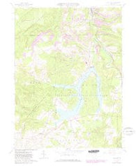 Coalport Pennsylvania Historical topographic map, 1:24000 scale, 7.5 X 7.5 Minute, Year 1961