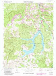 Coalport Pennsylvania Historical topographic map, 1:24000 scale, 7.5 X 7.5 Minute, Year 1961