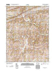 Coatesville Pennsylvania Historical topographic map, 1:24000 scale, 7.5 X 7.5 Minute, Year 2013