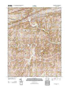Coatesville Pennsylvania Historical topographic map, 1:24000 scale, 7.5 X 7.5 Minute, Year 2013