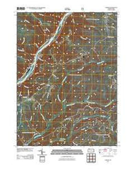Cobham Pennsylvania Historical topographic map, 1:24000 scale, 7.5 X 7.5 Minute, Year 2011