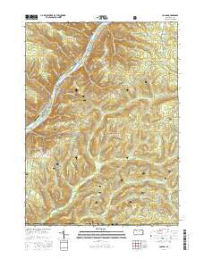 Cobham Pennsylvania Current topographic map, 1:24000 scale, 7.5 X 7.5 Minute, Year 2016