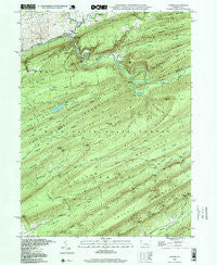 Coburn Pennsylvania Historical topographic map, 1:24000 scale, 7.5 X 7.5 Minute, Year 1998