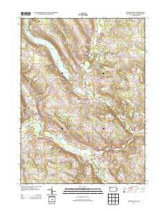 Cochranton Pennsylvania Historical topographic map, 1:24000 scale, 7.5 X 7.5 Minute, Year 2013