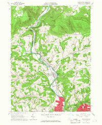 Cogan Station Pennsylvania Historical topographic map, 1:24000 scale, 7.5 X 7.5 Minute, Year 1965