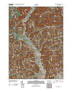 Cogan Station Pennsylvania Historical topographic map, 1:24000 scale, 7.5 X 7.5 Minute, Year 2010