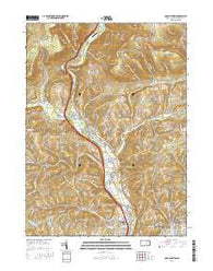 Cogan Station Pennsylvania Current topographic map, 1:24000 scale, 7.5 X 7.5 Minute, Year 2016