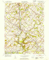 Collegeville Pennsylvania Historical topographic map, 1:24000 scale, 7.5 X 7.5 Minute, Year 1951
