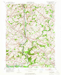 Collegeville Pennsylvania Historical topographic map, 1:24000 scale, 7.5 X 7.5 Minute, Year 1951