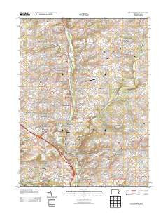 Collegeville Pennsylvania Historical topographic map, 1:24000 scale, 7.5 X 7.5 Minute, Year 2013