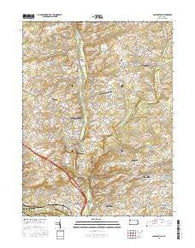 Collegeville Pennsylvania Current topographic map, 1:24000 scale, 7.5 X 7.5 Minute, Year 2016