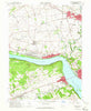 Columbia West Pennsylvania Historical topographic map, 1:24000 scale, 7.5 X 7.5 Minute, Year 1964