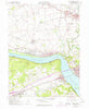 Columbia West Pennsylvania Historical topographic map, 1:24000 scale, 7.5 X 7.5 Minute, Year 1964