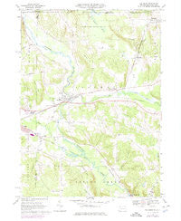 Columbus Pennsylvania Historical topographic map, 1:24000 scale, 7.5 X 7.5 Minute, Year 1968