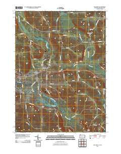 Columbus Pennsylvania Historical topographic map, 1:24000 scale, 7.5 X 7.5 Minute, Year 2010